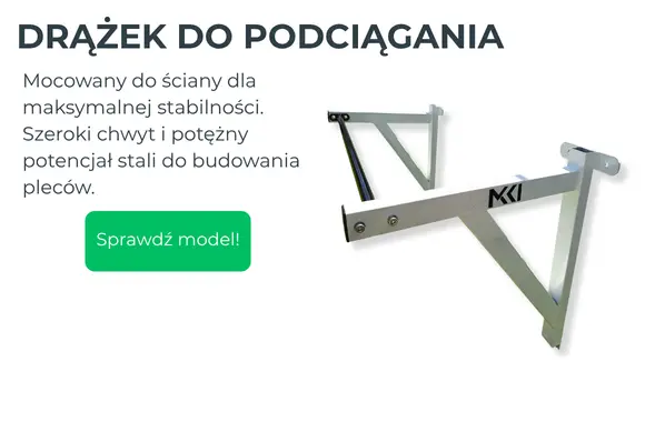 Drążek ściennt MKI do podciągania